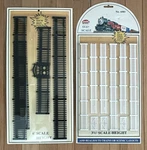 Two Sets Of Model Power #6085, Decorative Fence Platform, New. Fixed Price $45.00.