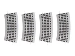 Lionel Fastrack O36 Half Curve Gauge Model Train 4 Piece Pack. Fixed Price $35.99.