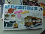 San Francisco Cable Car 1:22 Scale Wood & Metal Model Kit 20331 Spain. Fixed Price $180.00.