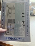 Microscale Decal 48-65 Great Northern Box Cars-black & White Logos. Fixed Price $5.00.