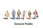 Woodland Scenic General Public Figure Set Scale. Fixed Price $15.92.