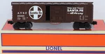 Lionel 6-25016 Gauge Santa Fe Boxcar Operating Doors & Couplers #20395 New. Fixed Price $32.00.