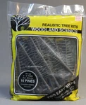 Woodland Scenics TR1106 N/ho Pine Trees 6X8" (16) Train Scenery. Fixed Price $17.88.