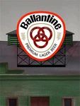 Miller's Ballantine Lager Beer Animated Neon Sign O/ho 88-0501 Free Window. Fixed Price $39.99.