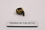 Lionel Mth Tinplate Headlight Housing Gold W/ Bulb Contact Std Ga New Oem Part. Fixed Price $12.50.