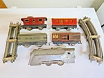 Marx Commodore Vanderbilt Freight Set W/rare #551 Gray Nyc Tender- Gauge. Fixed Price $295.00.
