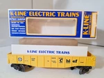 Vintage 1988 K-line 6512 Atsf Gondola Santa Fe Route Of The Chief Ob. Fixed Price $14.88.