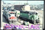 ZL-1270 Original Slide Lmx B39-8E Bn GP38-2 Engines Yard Facilities Portland '90. Fixed Price $9.95.