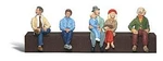 Woodland Passengers - Scale Model Railroad Figure #A2731. Fixed Price $25.27.