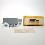 Vintage Bachmann Plasticville New England Rancher MH-2 Box Gauge White Blue. Fixed Price $19.76.
