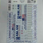 Microscale Decals: Tank Truck, "haslam Septic Service (we Take Lot .... Fixed Price $8.50.