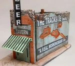 Downtown Deco ON30 Scale Trackside Tavern Building Kit + $30 Sidewalks!. Fixed Price $69.95.