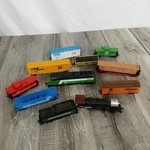 Tyco Ho Trains Chattanooga Burlington Northern Locomotive Tender Cars. Fixed Price $45.00.