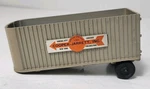 Lionel Cooper-jarrett Inc. Van Flatcar Pup Trailer Grey Model Train Truck Toy. Fixed Price $10.99.