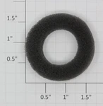 Lionel 3927-25 Black Track Cleaner Sponge With Adhesive (12). Fixed Price $8.40.