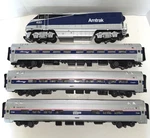 Mth Ga Amtrak F59PH Diesel Cab #450 W/2.0 P.s. & 3 North-east Dir. Pass.cars. Fixed Price $420.00.