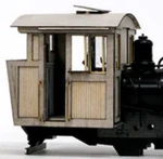 Banta Modelworks T2147 ON30 Scale 2-6-2 Wood Cab With Bunker. Fixed Price $35.00.