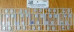 Tichy Train Group #2069 Assorted Road Signs/speed Limits, No Parking, Keep Left&. Fixed Price $20.00.