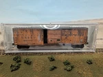 Scale 50' Standard Box Car Denver & Rio Grande Weathered RD#64073. Fixed Price $35.98.