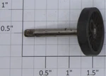 Lionel 671-235X Gauge Turbine Center Wheel Driver Axle Without Insert. Fixed Price $6.00.