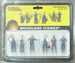 Scale Train Mechanics Woodland Scenics People # 2721. Fixed Price $24.49.