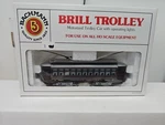 Ho Bachmann Rare Motorized Hershey Brill Trolley, Operating Lights, Original Box. Fixed Price $31.30.