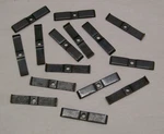 Lionel Original #110-18 Trestle Set Track Clamps For 027 Lot Of 15 Vg. Fixed Price $5.19.