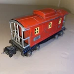 Lionel Lines Prewar No. 2657 Red Caboose Gauge Tin. Fixed Price $16.19.