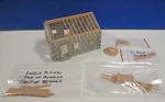 Plasticville - O/s Scale 1624/HOUSE Under Construction Kit No Box Complete. Fixed Price $15.95.