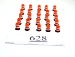 H0 Scale Road Traffic Safety Barrels / Construction Drums 25 Count Pack 3D Print. Fixed Price $10.00.