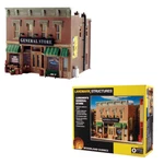 Woodland Scenics Lubener's General Store Railroad Train Bldng Scale Kit PF5890. Fixed Price $74.99.