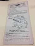 American Flyer #M2890A Hook Up & Oper Instr #766 Animated Station Platform Car. Fixed Price $14.99.