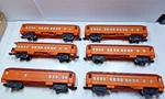 Vintage Lionel Gauge Milwaukee Road Passenger Coaches No. 9500,9501,9503. Fixed Price $149.97.